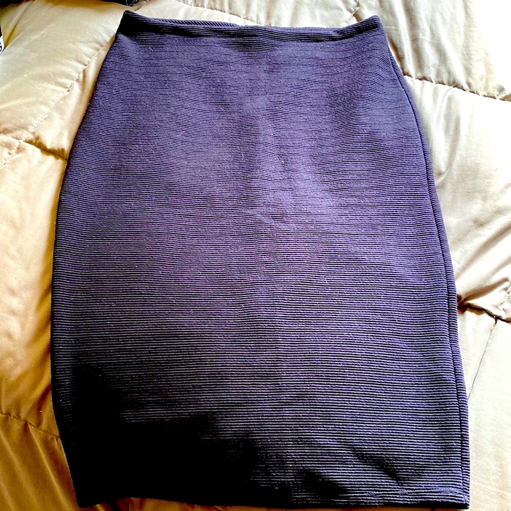 Bar III black medium midi skirt